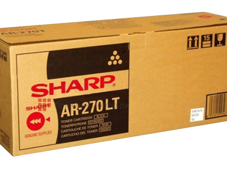 Тонер-картридж Sharp AR-270LT (black) (комплект), 10 x 25000 стр. (AR270LT)