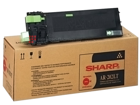 Тонер-картридж Sharp AR-202LT (black) (комплект), 10 x 16000 стр. (AR202LT)