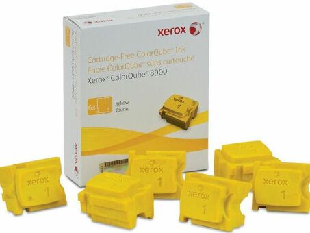 Чернила Xerox ColorQube 8900 комплект (yellow), 6 x 2820 стр. (108R01024)