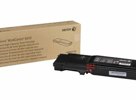 Тонер-картридж Xerox Toner Cartridge WorkCentre 6655 (black), 12000 стр. (106R02755)