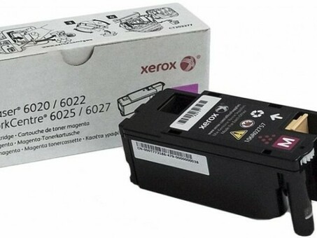 Тонер-картридж Xerox Toner Cartridge Phaser 6020, 6022, WorkCentre 6025, 6027 (magenta), 1000 стр. (106R02761)