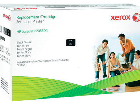 Тонер-картридж Xerox 003R99808 (black) (аналог HP CE505X) (003R99808)