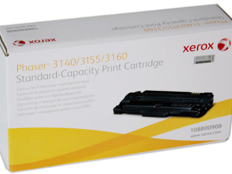 Тонер-картридж Xerox Print Cartridge Phaser 3140, 3155, 3160 (black), 1500 стр. (108R00908)