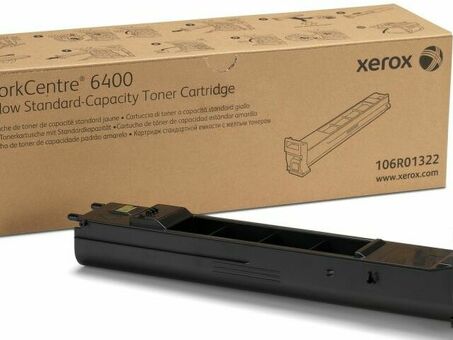 Тонер-картридж Xerox Toner Cartridge WorkCentre 6400 (yellow), 8000 стр. (106R01322)