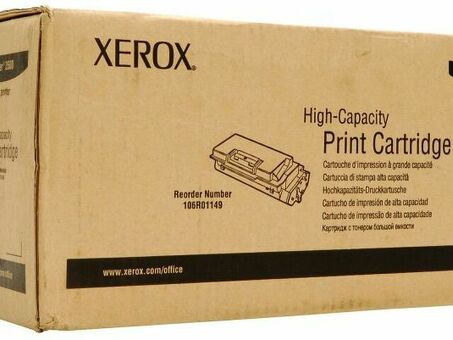 Тонер-картридж Xerox Print Cartridge Phaser 3500 (black), 12000 стр. (106R01149)