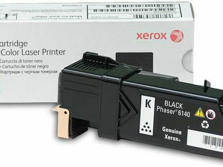 Тонер-картридж Xerox Toner Cartridge Phaser 6140 (black), 2600 стр. (106R01484)