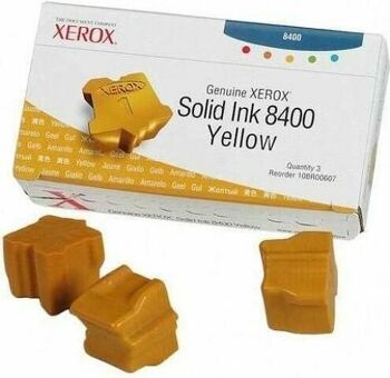 Чернила Xerox Solid Ink Phaser 8400 (yellow) набор, 3 шт. (108R00607)