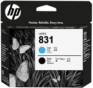 Печатающая головка HP 831 (cyan, black) (CZ677A)