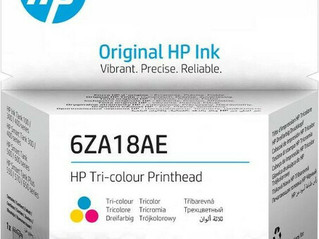 Печатающая головка HP 6ZA18AE (cyan/magenta/yellow) (6ZA18AE)