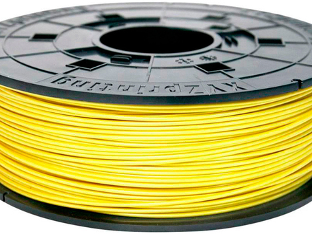 Пластик в катушке XYZprinting PLA (yellow) 1,75 мм x 600гр (RFPLCXEU03J)