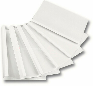 Bulros термообложки, картон-пластик, белые, 42 мм, 40 шт