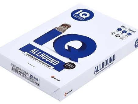 Бумага IQ Allround, A3, 80 г/кв.м (500 листов) (kms_69434)