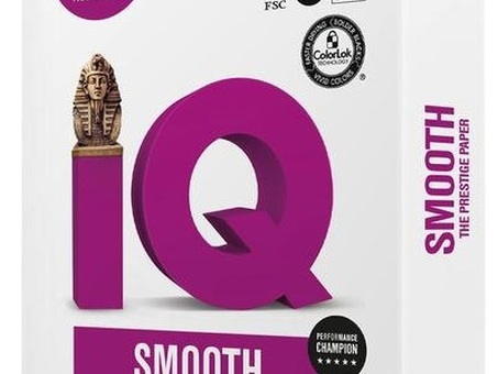 Бумага IQ Smooth, A4, 100 г/кв.м (500 листов) (kms_214879)