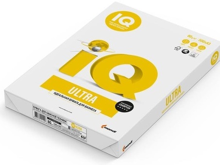 Бумага IQ Ultra, A3, 80 г/кв.м (500 листов) (kms_481397)