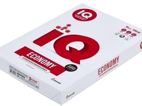 Бумага IQ Economy, A3, 80 г/кв.м (500 листов) (kms_49776)