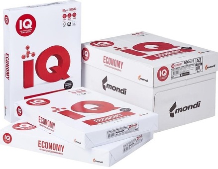 Бумага IQ Economy, A3, 80 г/кв.м (500 листов) (kms_49776)