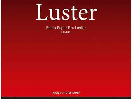 Бумага Canon Photo Paper Pro Luster LU-101, полуглянцевая, A4 (210 x 297 мм), 260 г/кв.м (20 листов)
