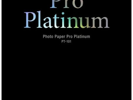 Бумага Canon Photo Paper Pro Platinum PT-101, глянцевая, A3 (297 x 420 мм), 300 г/кв.м (20 листов) (2768B017)
