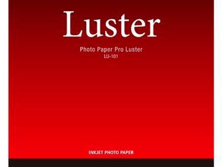Бумага Canon Photo Paper Pro Luster LU-101, полуглянцевая, A2 (420 x 594 мм), 260 г/кв.м (25 листов) (6211B026)