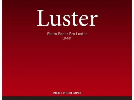 Бумага Canon Photo Paper Pro Luster LU-101, полуглянцевая, A3+, 260 г/кв.м (20 листов)