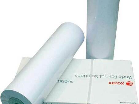 Бумага с покрытием Xerox Inkjet Matt Coated, A1+, 610 мм, 140 г/кв.м, 30 м (450L91415)