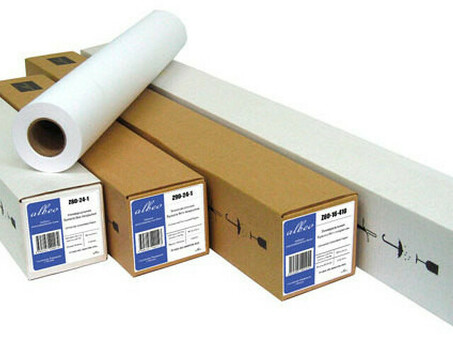 Бумага с покрытием Albeo InkJet Coated Paper-Universal A0+, 914 мм, 90 г/кв.м, 175 м (W90-76-36)