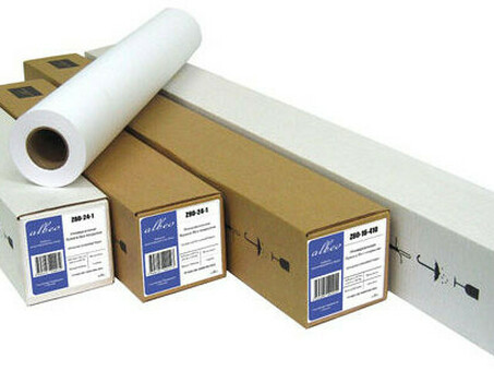 Бумага с покрытием Albeo InkJet Coated Paper-Universal A0+, 1067 мм, 90 г/кв.м, 30,5 м (W90-42)