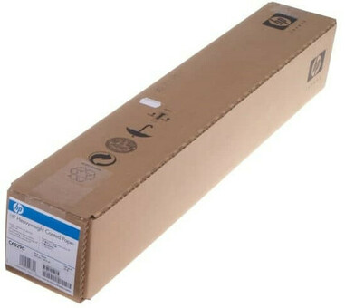 Бумага с покрытием HP Heavyweight Coated Paper, A1+, 610 мм, 130 г/кв.м, 30,5 м (C6029C)