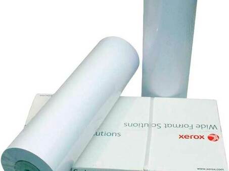 Бумага с покрытием Xerox Inkjet Matt Coated Core PW, A1+, 610 мм, 180 г/кв.м, 80 м (450L70037)