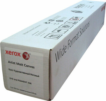 Холст Xerox Fine Art Canvas, матовый, натуральный, 400 г/кв.м, 1370 мм, 25 м (450L97035)