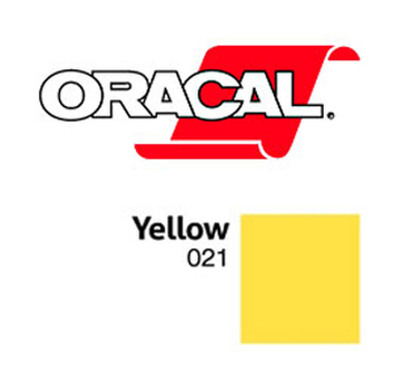 Пленка Oracal 641G F021 (желтый), 75мкм, 1000мм x 50м (4011363105444)