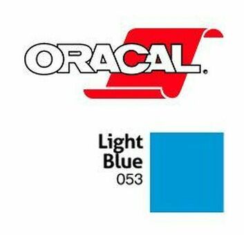 Пленка Oracal 641M F053 (светло-синий), 75мкм, 1260мм x 50м (4011363114637)