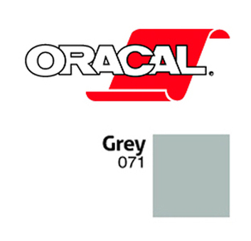 Пленка Oracal 641G F071 (серый), 75мкм, 1000мм x 50м (4011363110509)