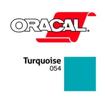 Пленка Oracal 641M F054 (бирюзовый), 75мкм, 1260мм x 50м (4011363114705)