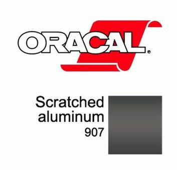 Пленка Oracal 352 F907 (серебристый), 50мкм, 1000мм x 50м (4011363339856)