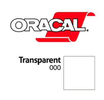 Пленка Oracal 641M F000 (прозрачный), 75мкм, 1000мм x 50м (4011363112541)