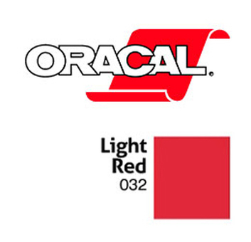 Пленка Oracal 641G F032 (светло-красный), 75мкм, 1260мм x 50м (4011363106601)