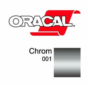 Пленка Oracal 352 F001 (серебристый), 23мкм, 1000мм x 50м (4011363052861)