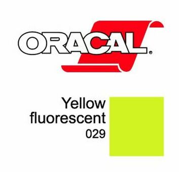 Пленка Oracal 6510 F029 (желтый), 110мкм, 1000мм x 50м (4011363118635)