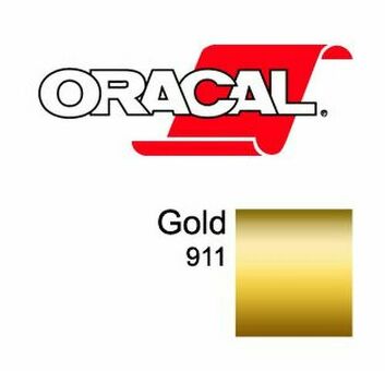 Пленка Oracal 352 F911 (золотистый), 23мкм, 1000мм x 50м (4011363054063)