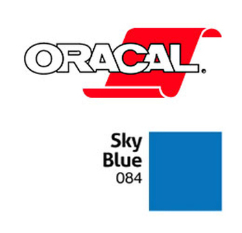 Пленка Oracal 641G F084 (голубой), 75мкм, 1260мм x 50м (4011363285078)