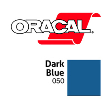 Пленка Oracal 641G F050 (темно-синий), 75мкм, 1000мм x 50м (4011363108124)