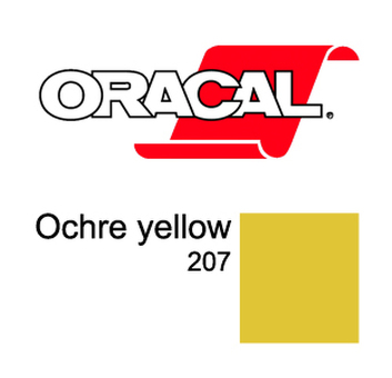 Пленка Oracal 8500 F207 (желтый), 80мкм, 1000мм x 50м (4011363294872)