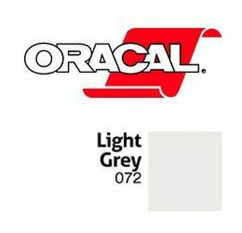 Пленка Oracal 641G F072 (светло-серый), 75мкм, 1000мм x 50м (4011363110639)