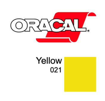 Пленка Oracal 8100 F021 (желтый), 80мкм, 1260мм x 50м (4011363174716)