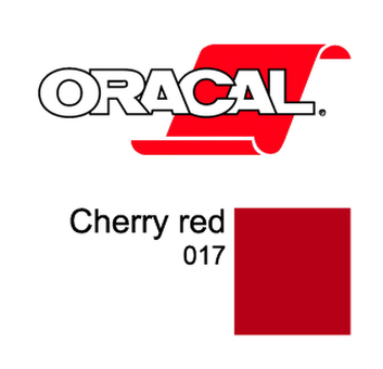 Пленка Oracal 8500 F017 (вишневый), 80мкм, 1000мм x 50м (4011363185828)