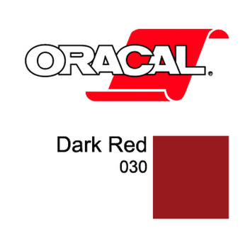 Пленка Oracal 8300 F030 (красный), 80мкм, 1000мм x 50м (4011363177441)