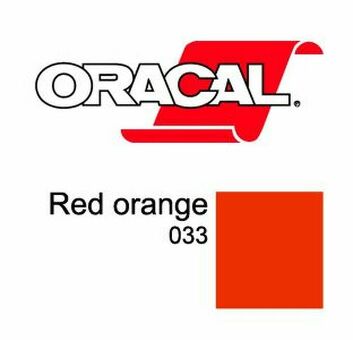 Пленка Oracal 8300 F033 (красный), 80мкм, 1000мм x 50м (4011363178103)