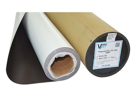 Магнитный винил VarioJet Magnetic PVC SOL Film 500M, матовый, 500 мкм, 1270 мм, 15 м (VJ53126)