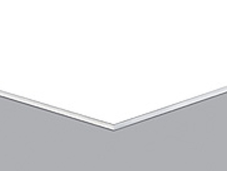 Пенокартон Kapa Graph, толщина 3 мм, 1000x1400 мм (белый) (720.069)